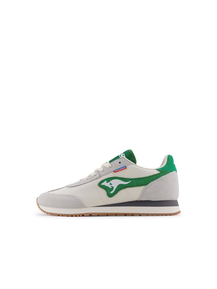 Низкие кроссовки KangaROOS Originals AUSSIE 20, цвет wolkengrau/grün