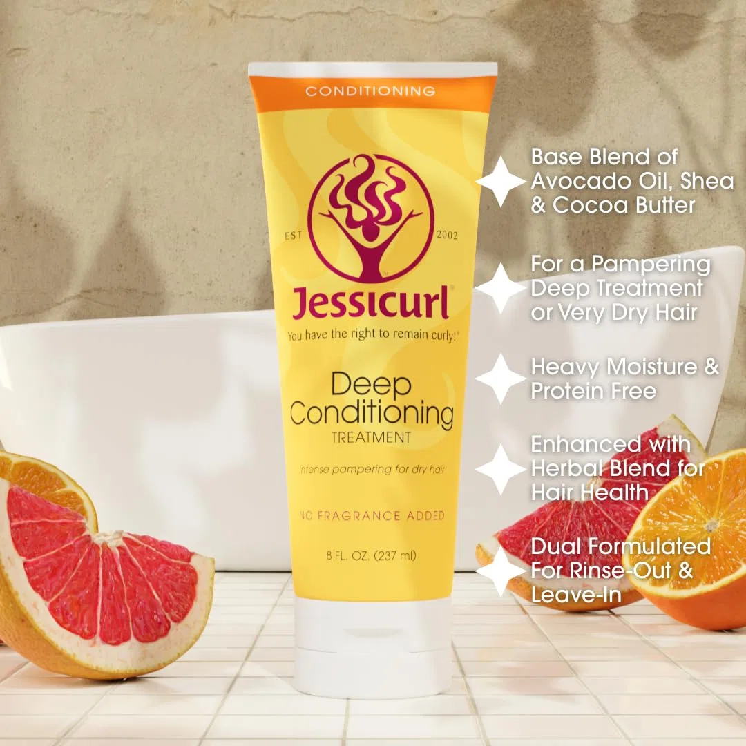 Средство для глубокого кондиционирования волос «Deep Conditioning Treatment» от Jessicurl Jessicurl — фото 2