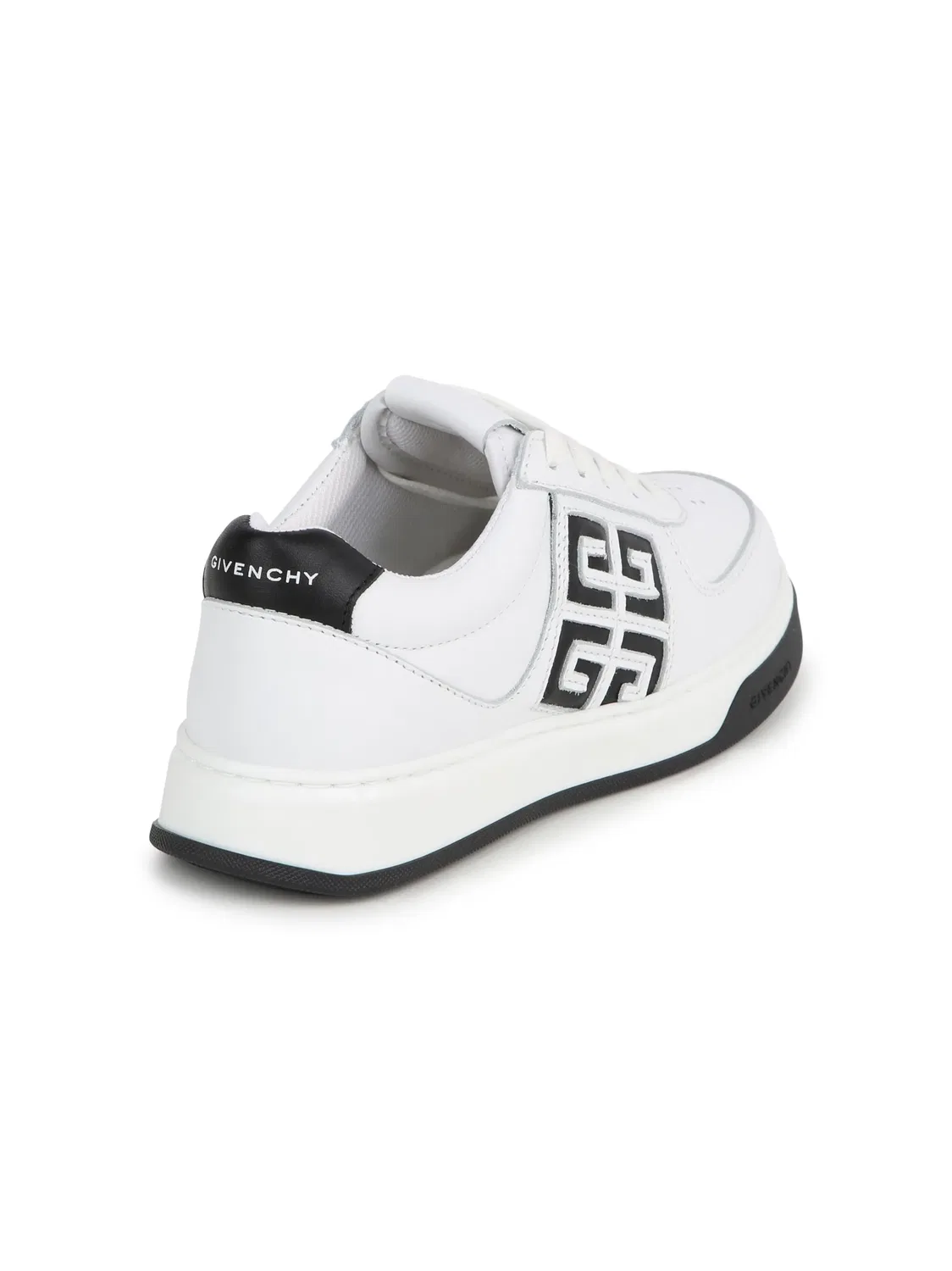 Кроссовки 4G из телячьей кожи Givenchy, белый/черный — фото 3