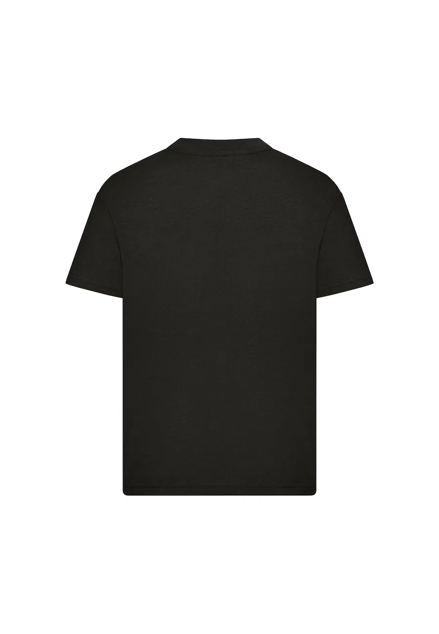 Футболка Mister Tee Shirt «Вера встречается с силой» черного цвета — фото 3