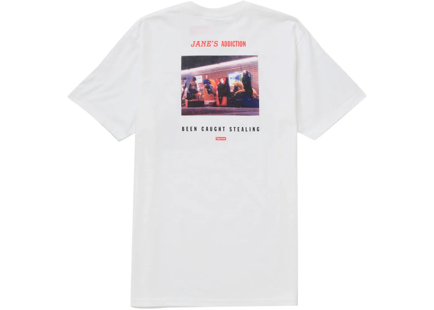 Мужская футболка с принтом Stealing Tee Supreme, White — фото 2