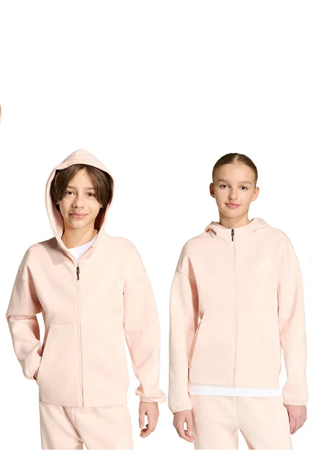 Детские свитшот для девочек с капюшоном Adidas, Pink