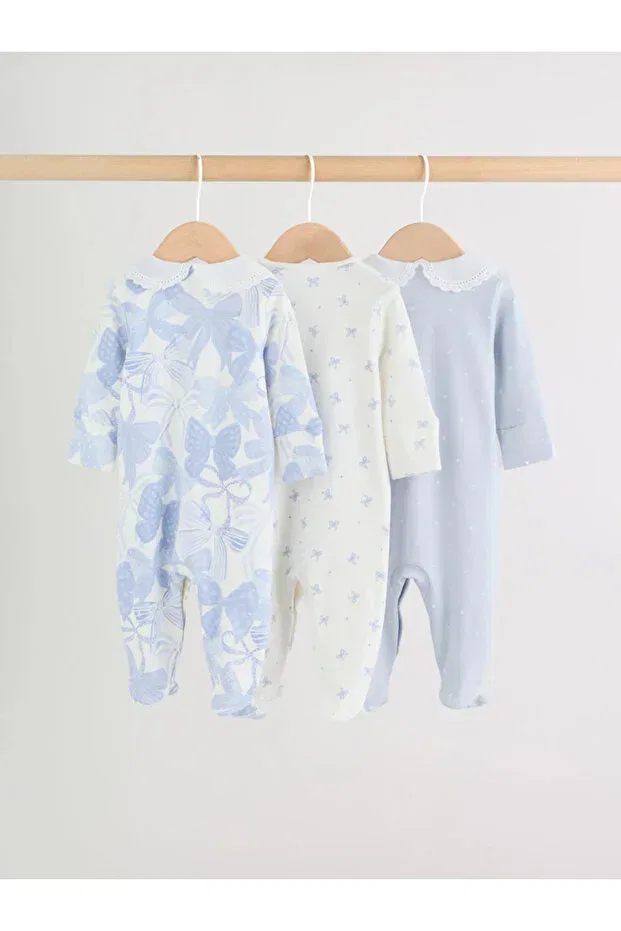 Детский комплект спальных мешков с принтом Basics Next Baby, Blue — фото 2