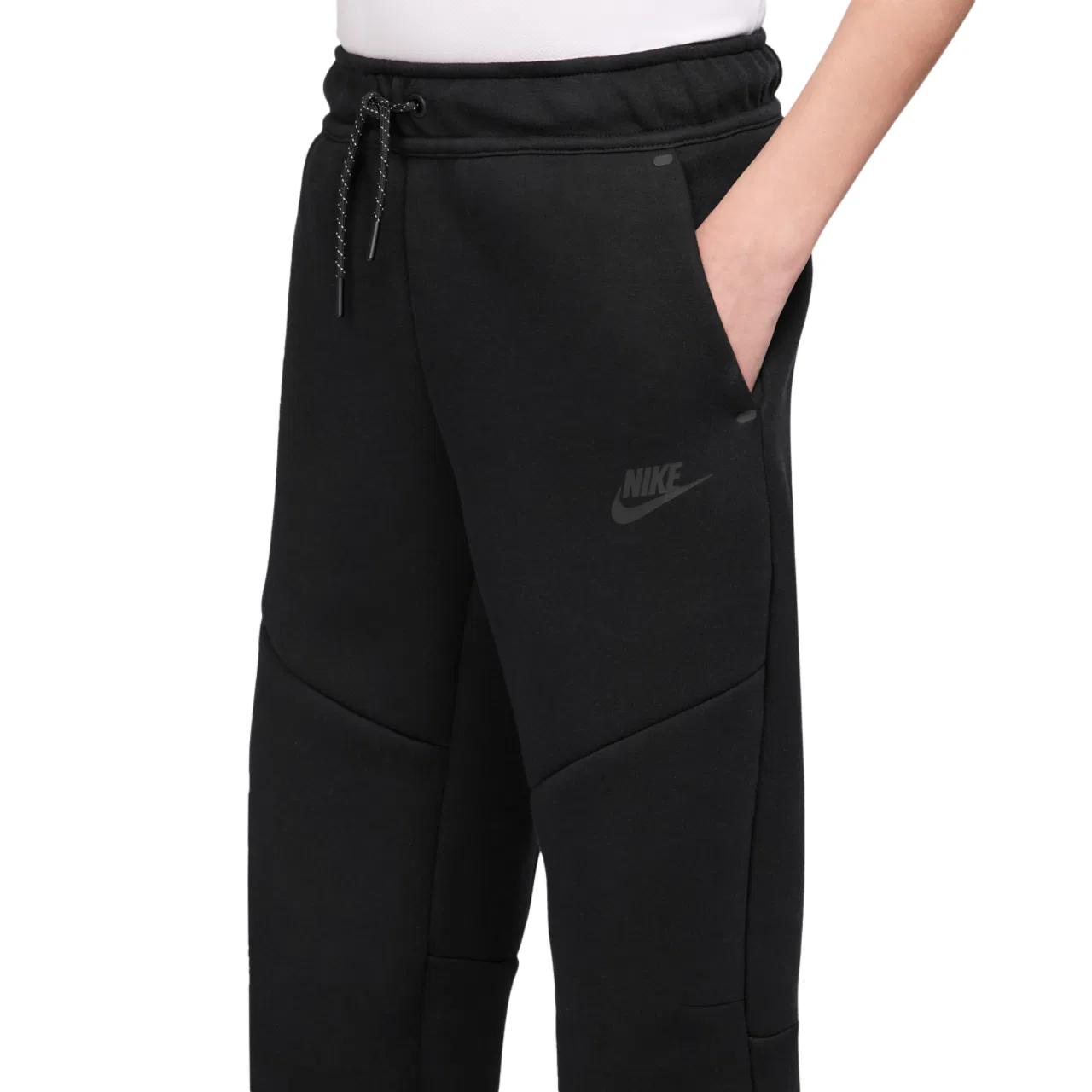 Брюки для мальчиков Tech Fleece OH Nike, черный — фото 3