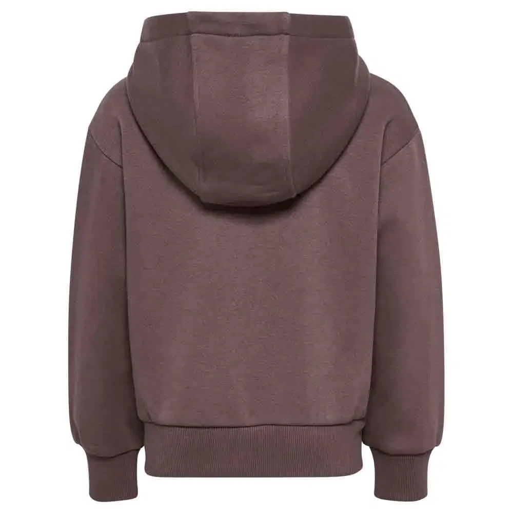 Детское худи для девочек с принтом Loose Bee Hummel, Purple — фото 2