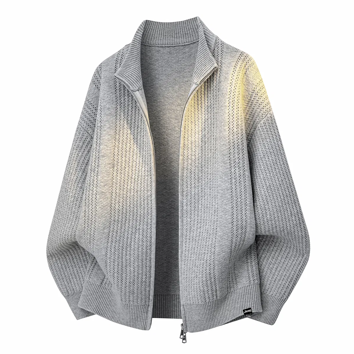 Детский свитер с длинным рукавом Jeep Leisure Collection, Jeep, Snow Bud Gray