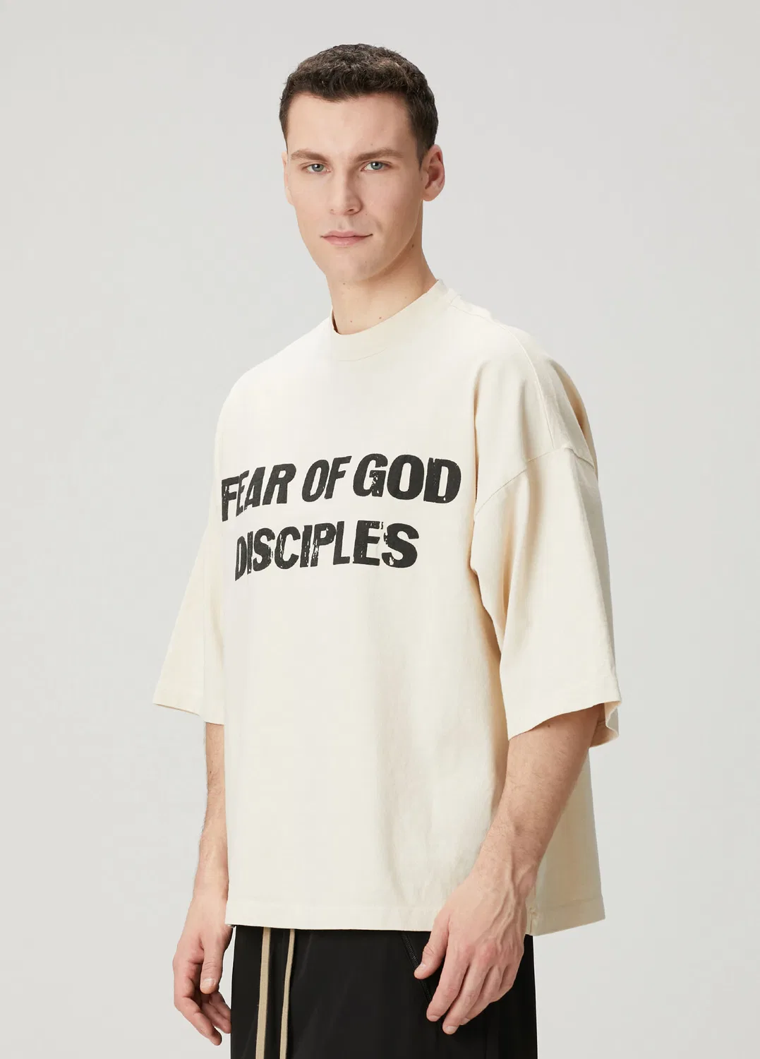Футболка Relaxed Disciple Fear Of God, кремовый — фото 3