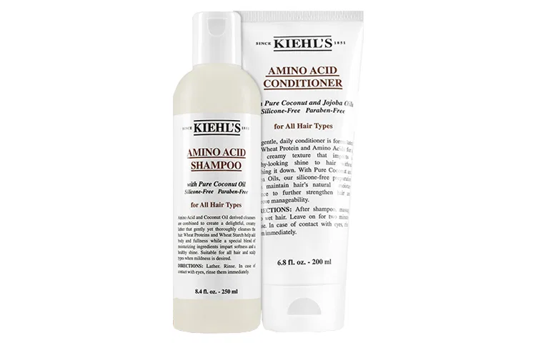 Набор шампуня и кондиционера для объема и контроля пушистости Amino Coconut Fragrance, Kiehl's, 250 мл + 200 мл