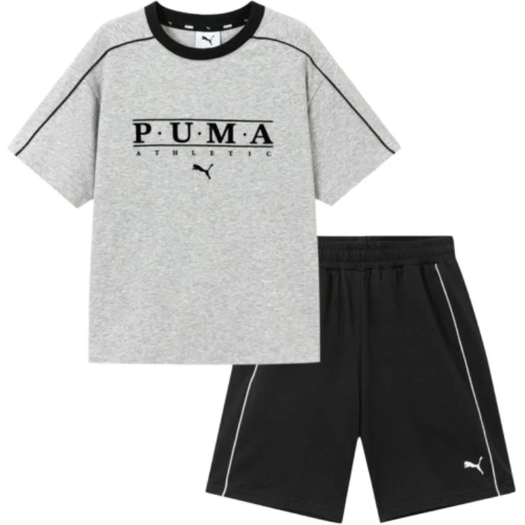 Детский спортивный костюм PUMA, Black Gray Tone