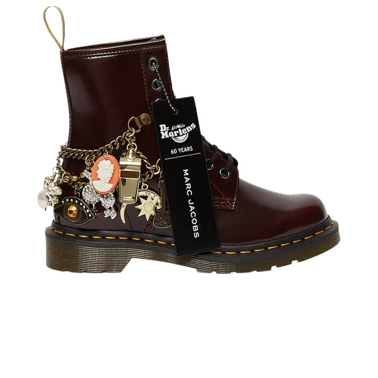 

Кроссовки Dr. Martens Marc Jacobs x 1460 Cherry Red, красный