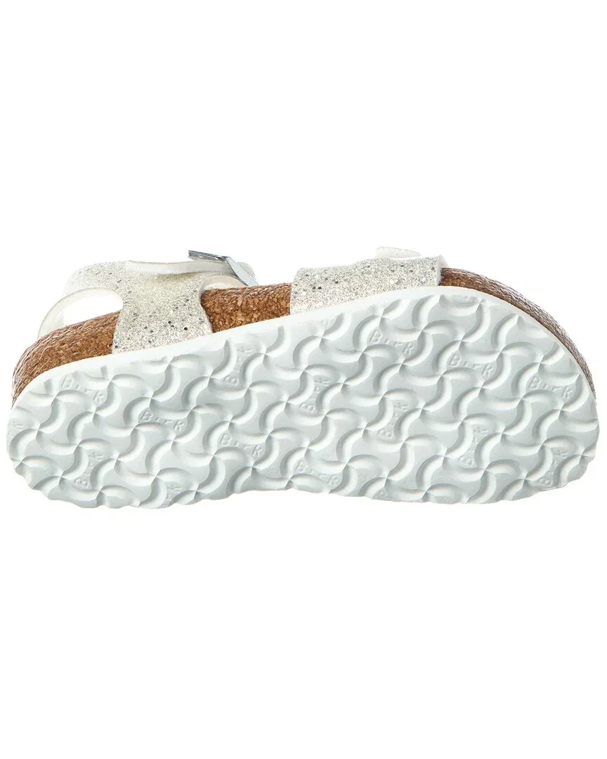 Сандалии Birkenstock Rio, серебро — фото 4
