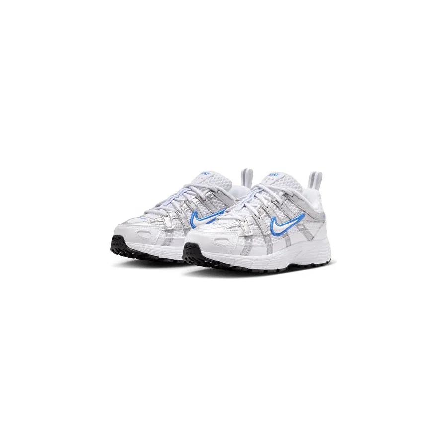 Кроссовки с шнуровкой Nike P-6000 BR LACE (PS), Разноцветный — фото 3