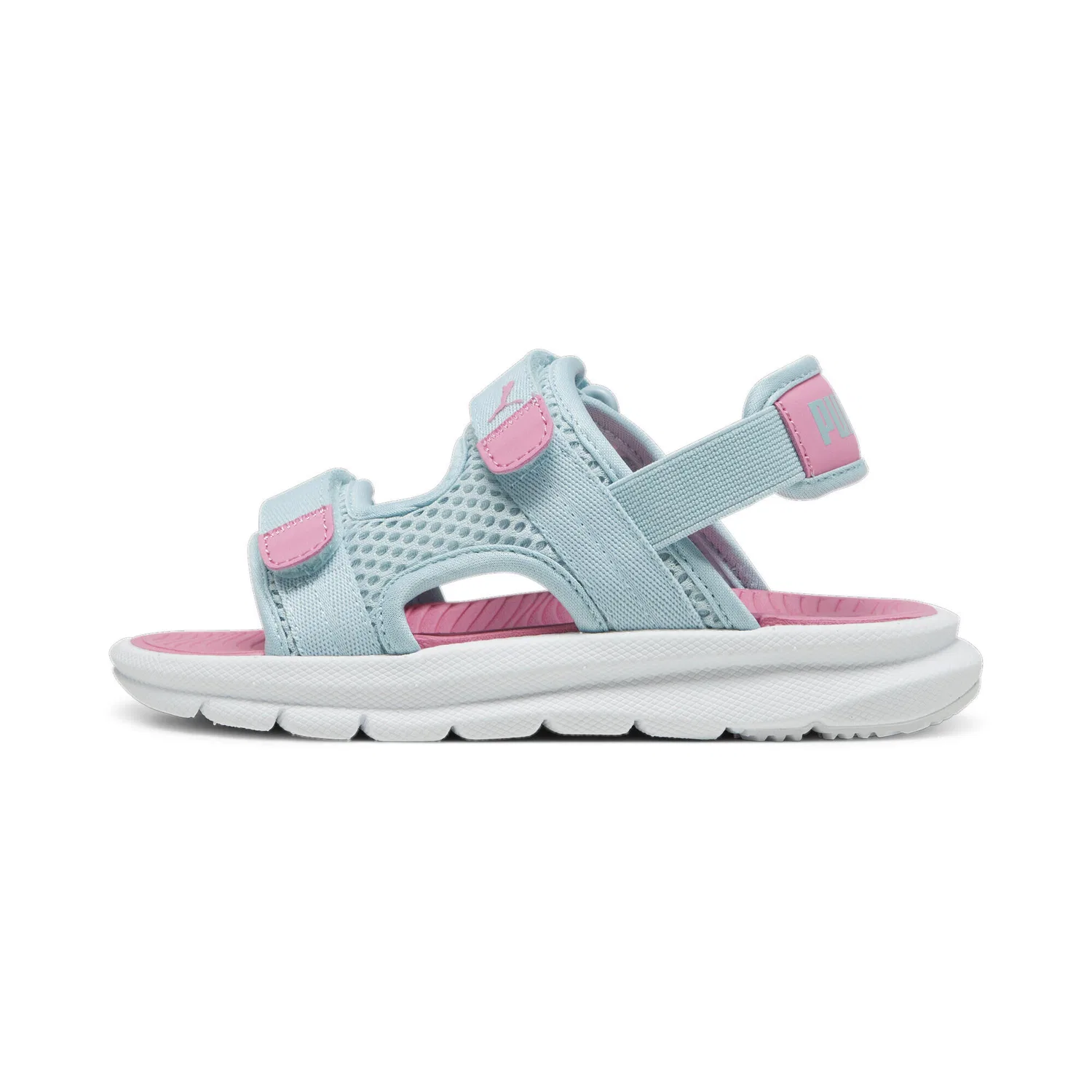 Детские сандалии Evolve Puma, Turquoise Surf Fast Pink White Blue — фото 3