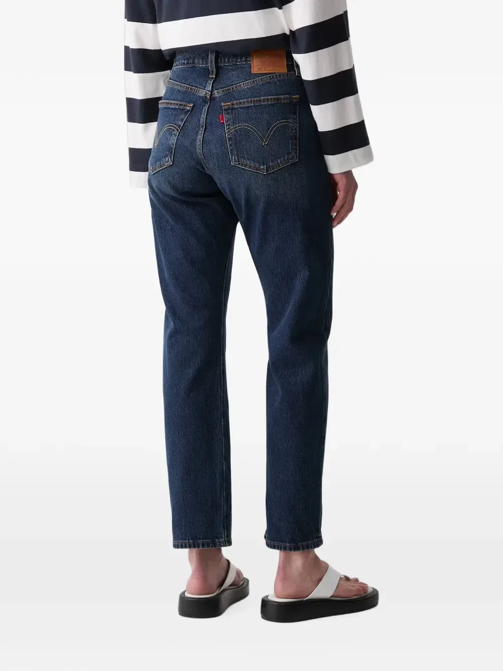 Прямые джинсы Levi's 501 Curve, синий — фото 3