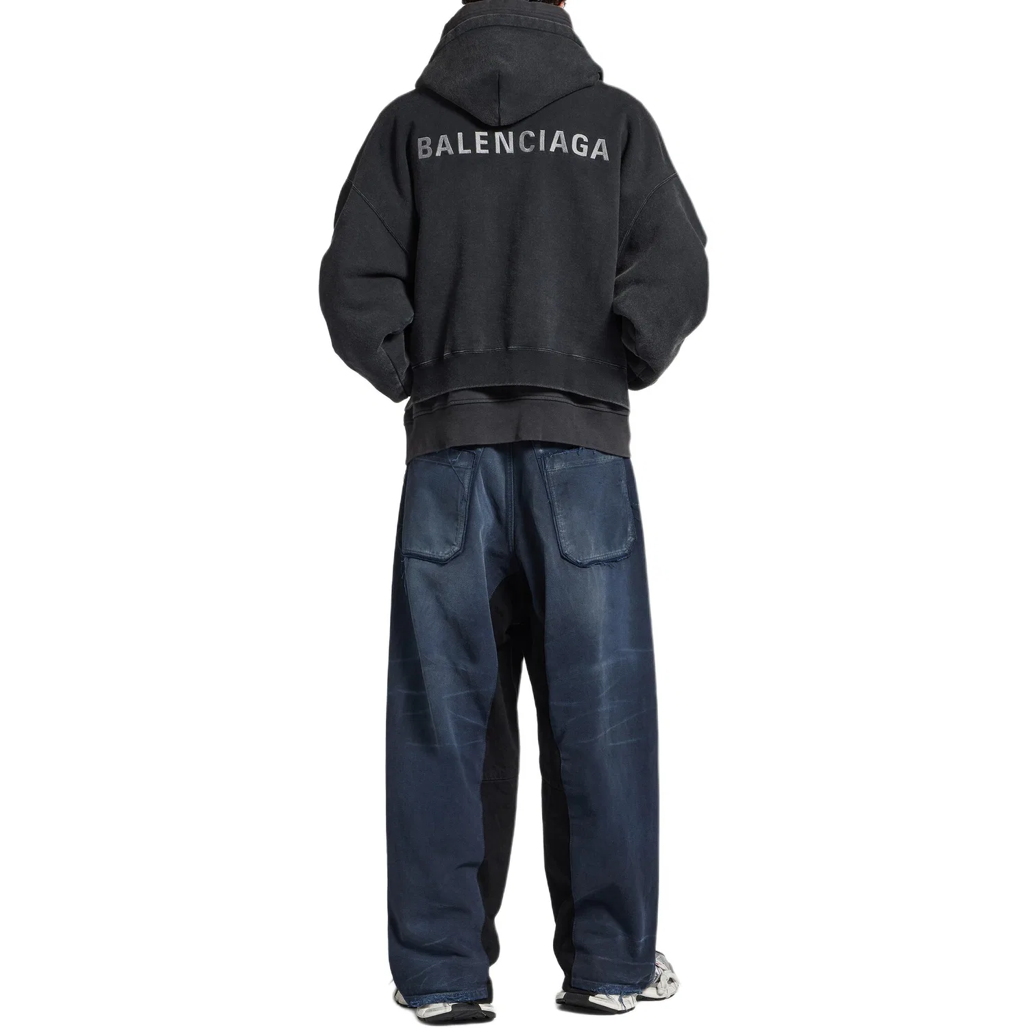 Мужские джинсы свободного кроя Balenciaga, Marine Blue — фото 3