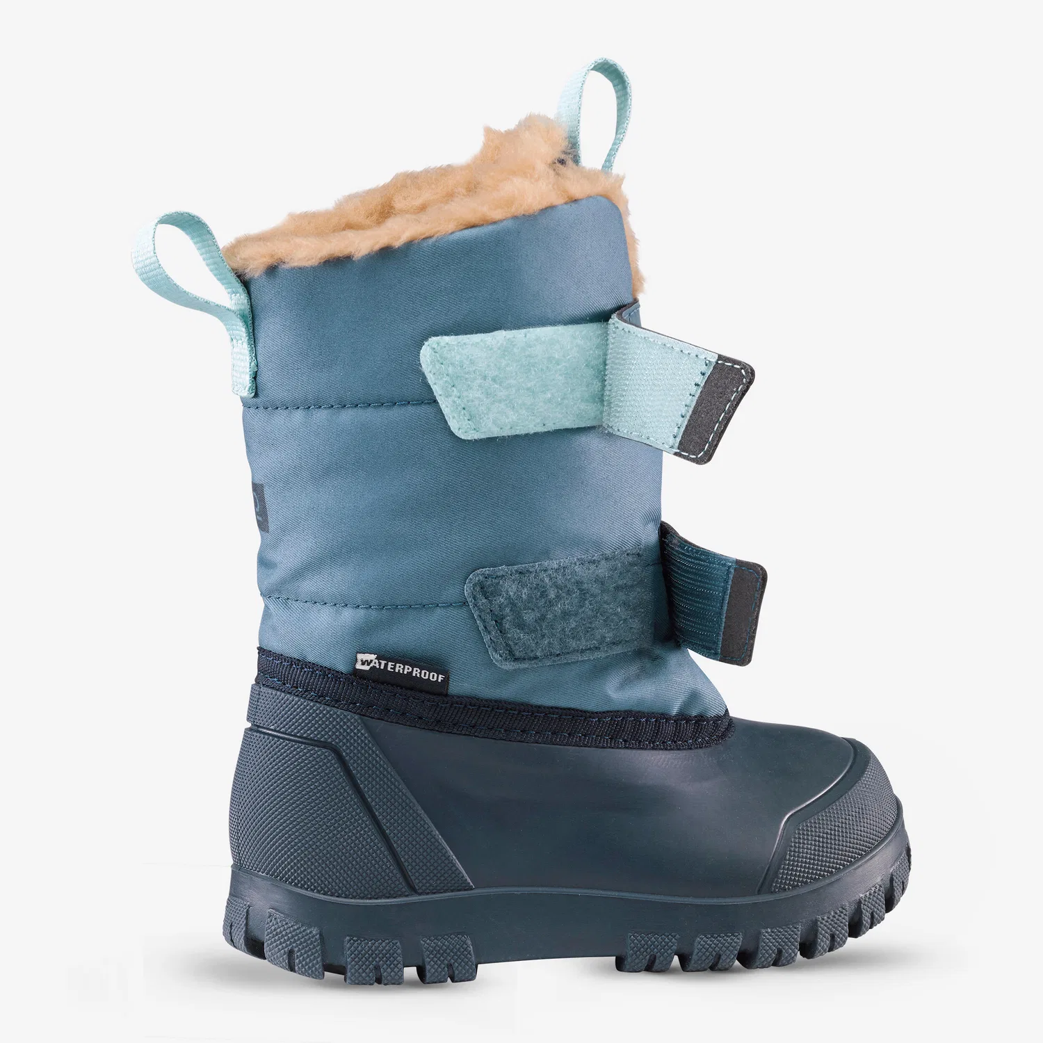 Детские снежные ботинки с утеплителем Schneestiefel Wedze, Sturmblau Kosmosblau — фото 3
