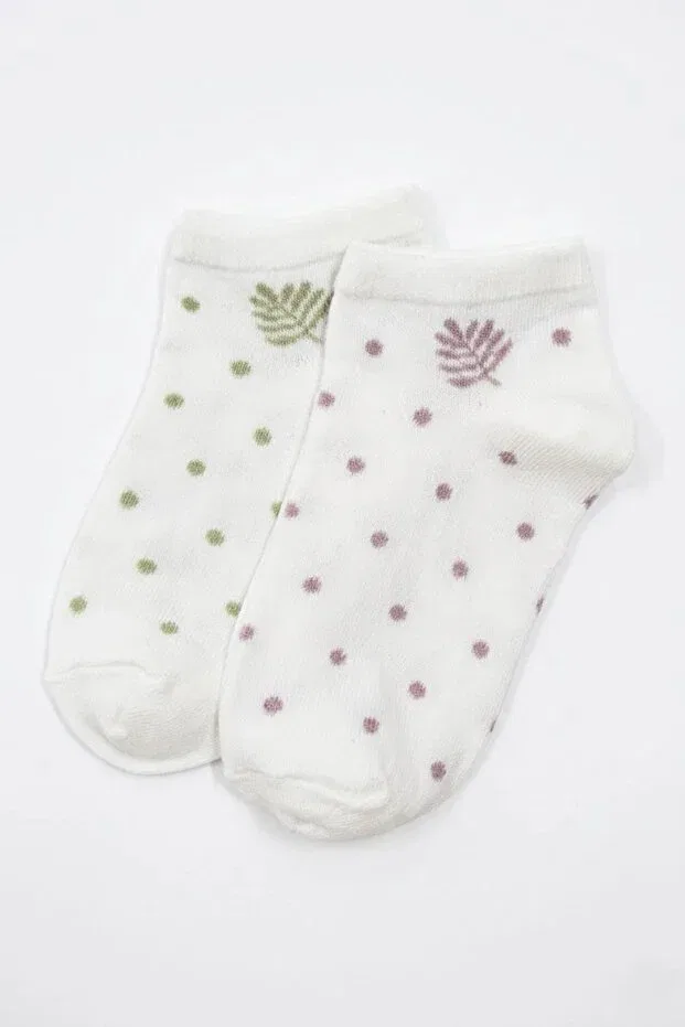 Детские носочки для девочек с принтом Cocole Socks, Multicolor — фото 2