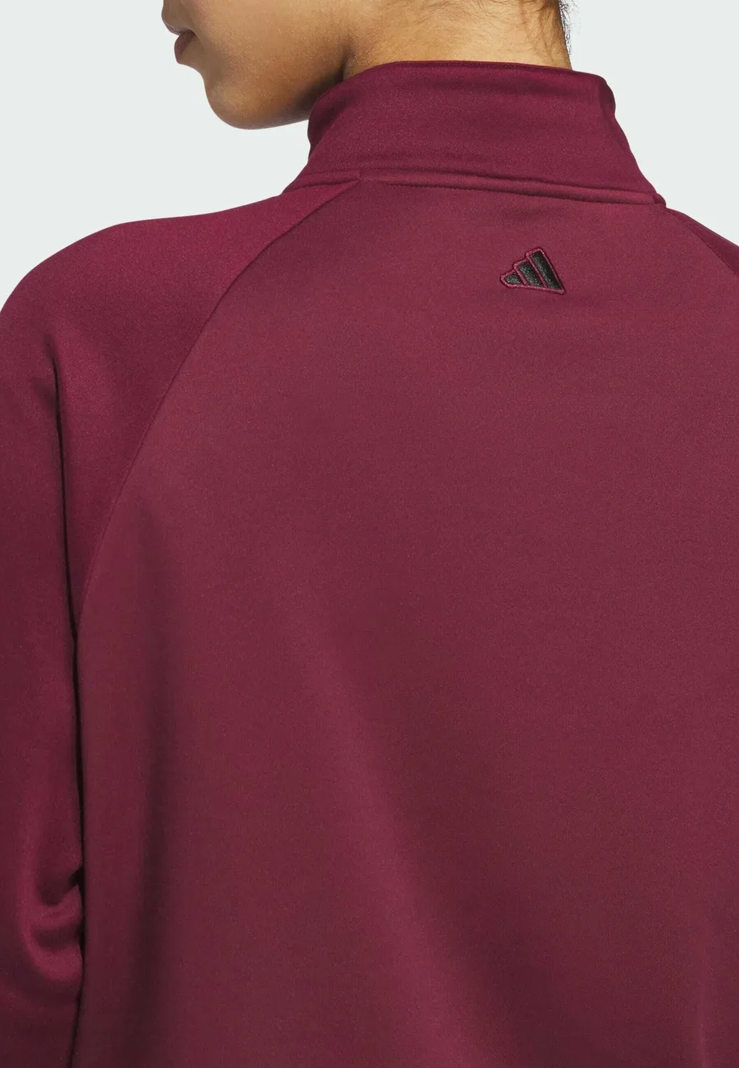 Толстовка Ultimate365+ climawarm свободного кроя на молнии до середины груди Adidas Performance, Maroon — фото 4