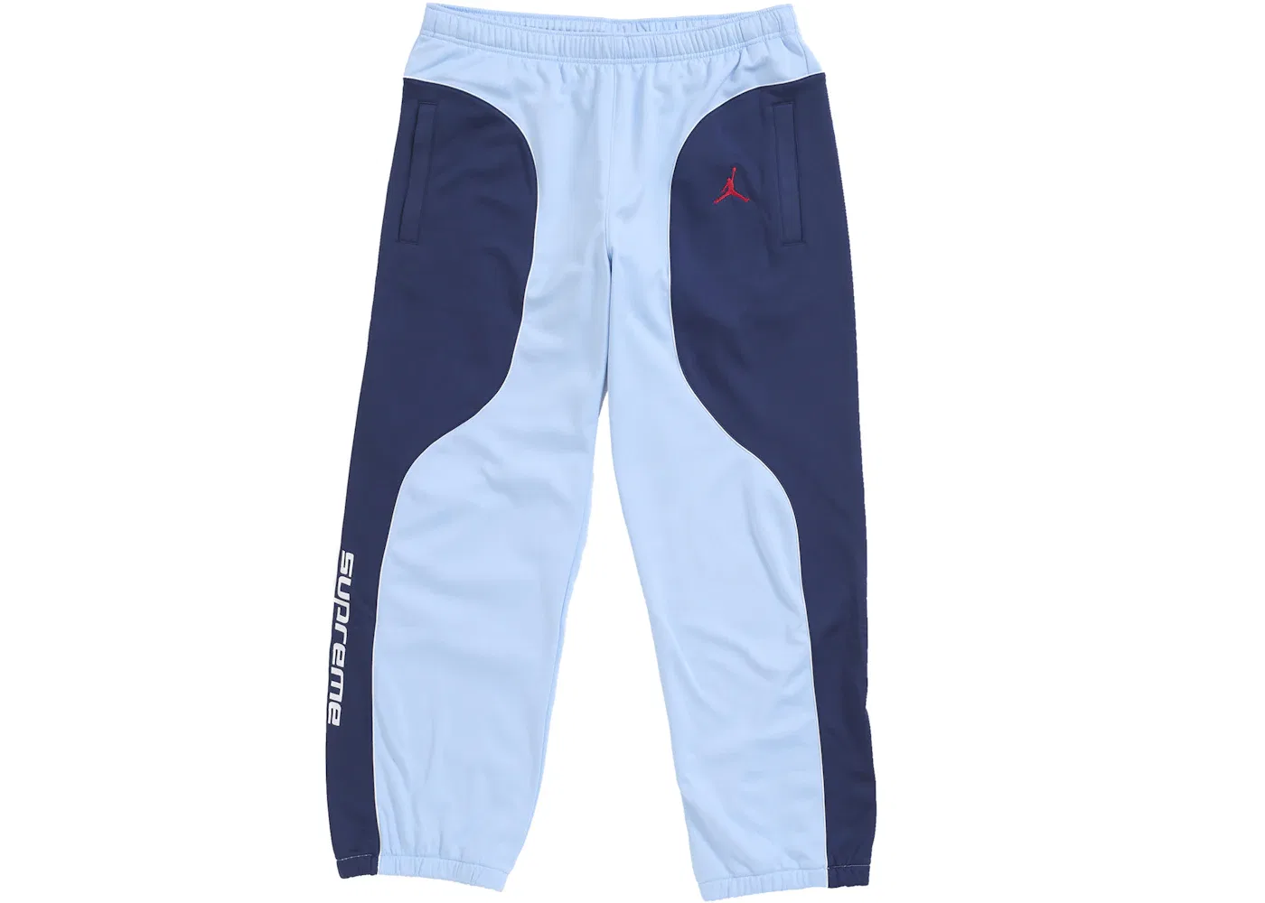 Мужские штаны из трикотажа с принтом Supreme Jordan Pant, Light Blue