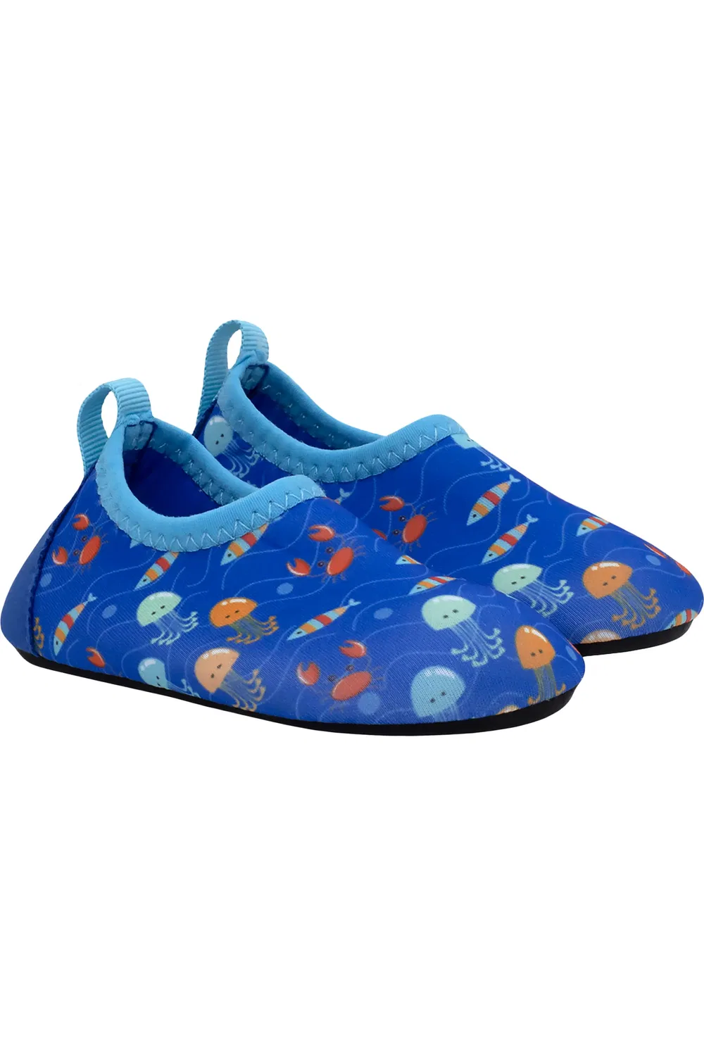Детские кеды slip-on с океанским принтом Robeez, синий