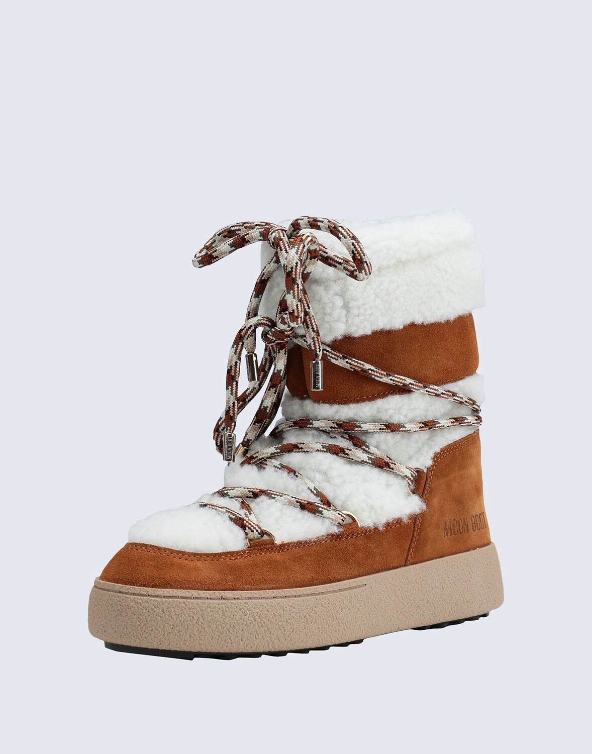Дутики Moon Boot MB Ltrack Shea, коричневый — фото 2