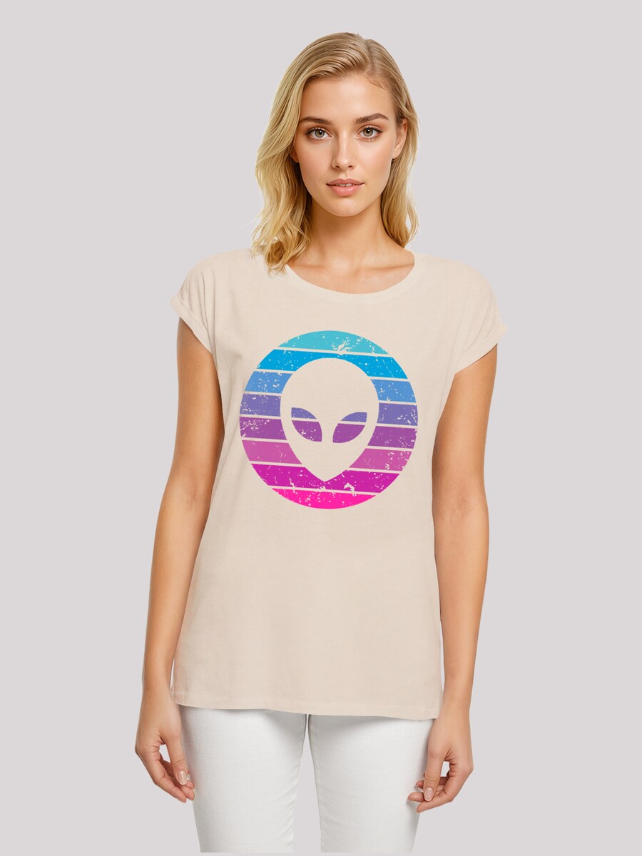 

Рубашка F4NT4STIC Alien Kopf, бежевый