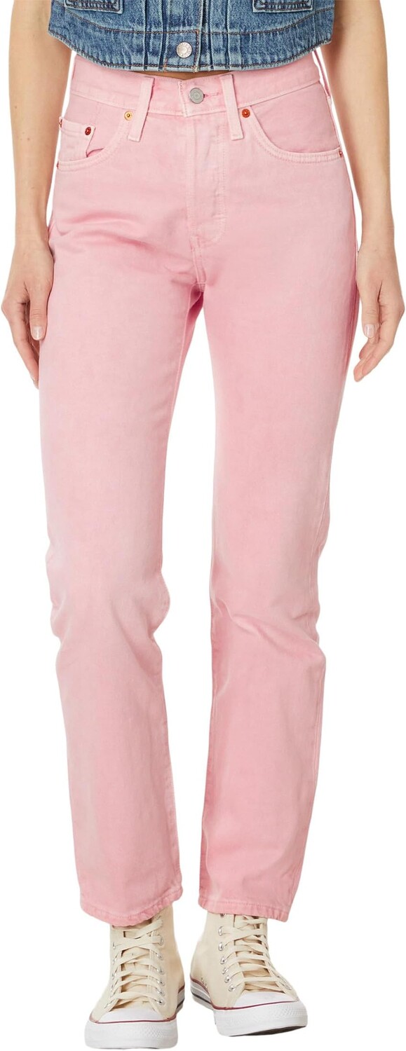 

Джинсы Levi's Womens 501 Jeans, цвет Dusty Chalk Pink