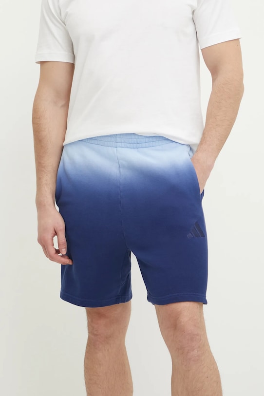 

Хлопковые шорты ALL SZN Dip Dye Adidas, синий