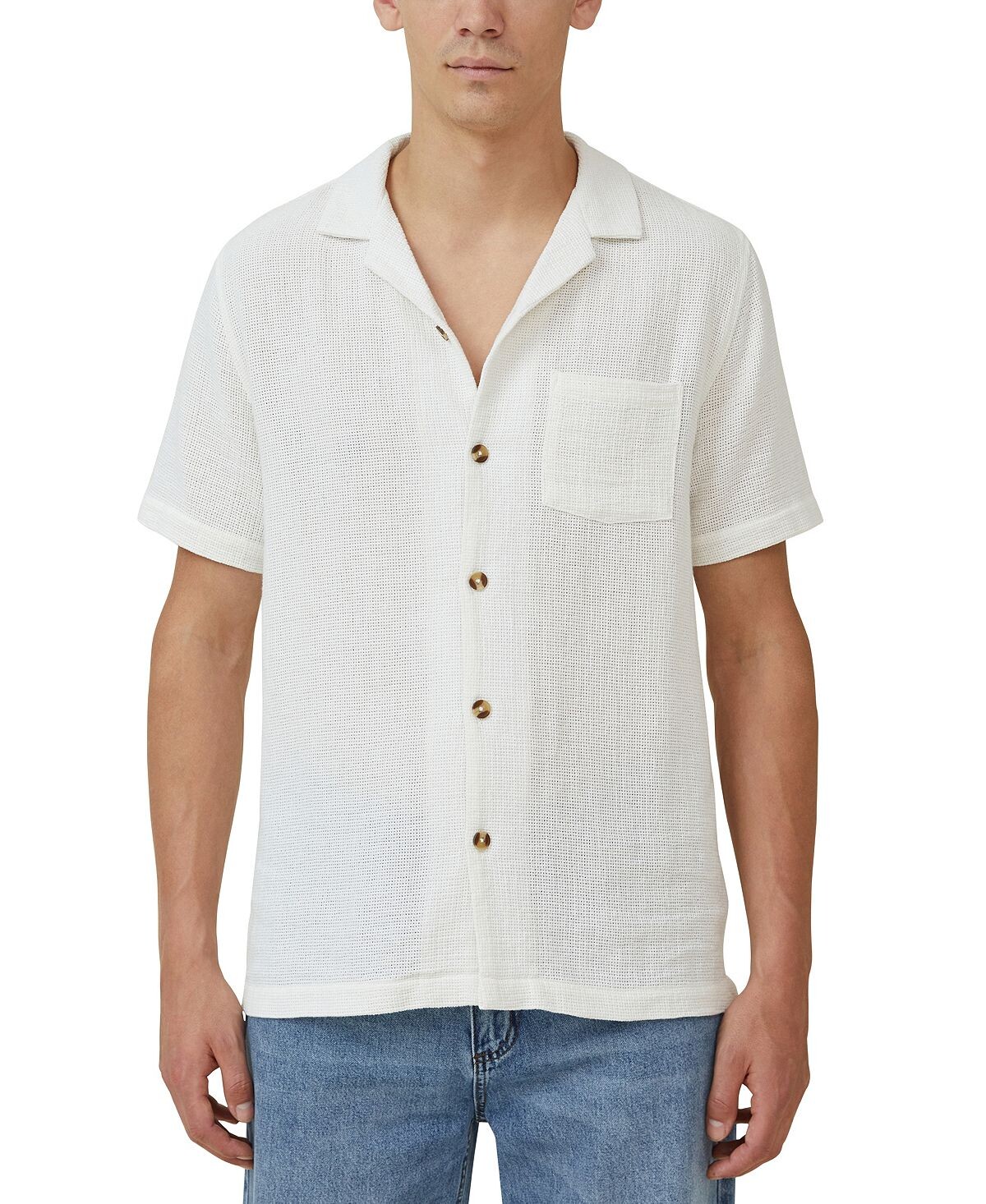 

Мужская рубашка Palma с коротким рукавом COTTON ON