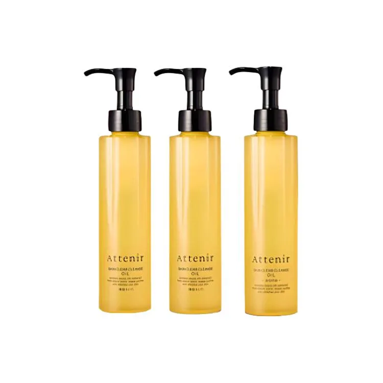 Очищающее масло для сияния кожи Purifying And Nourishing Skin Cleansing Oil 175ml*2+175ml ATTENIR, three-piece set: citrus cleansing oil 175ml*2+розовый cleansing oil 175ml — фото 4