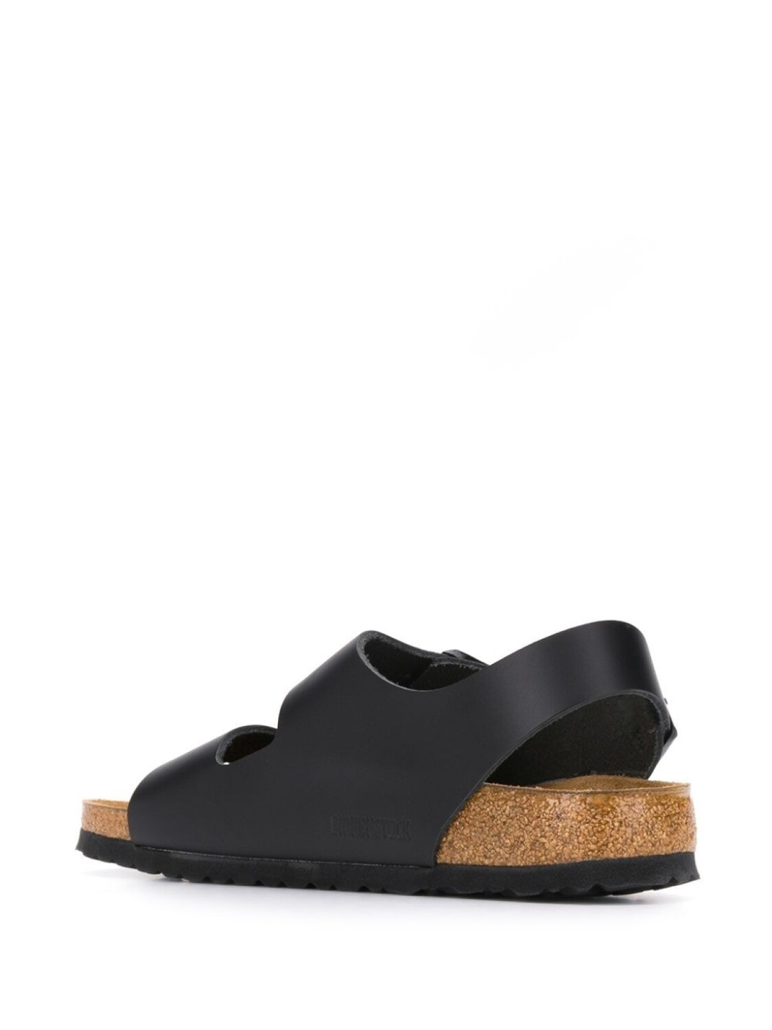 Сандалии Birkenstock Milano Natural Leather, черный — фото 3