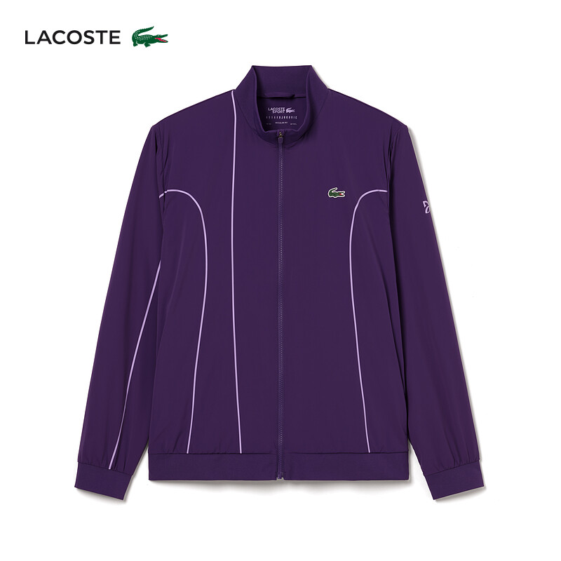 

Куртка мужская Lacoste из крокодиловой кожи, темно-фиолетовый