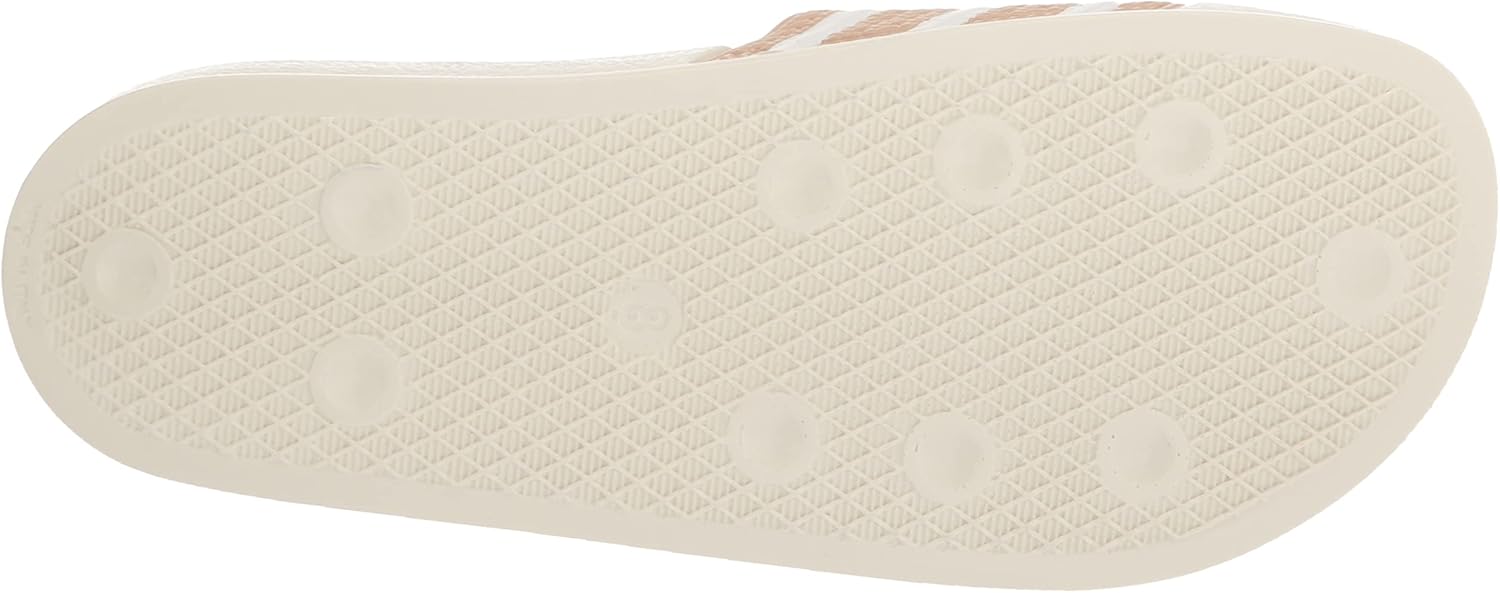 Мужские сандалии Adidas Originals AdiletteSlide, бежевый/белый/светло-бежевый — фото 4