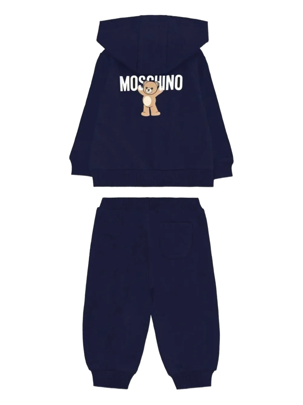 Спортивный костюм с принтом Teddy Bear Moschino Kids, синий — фото 2