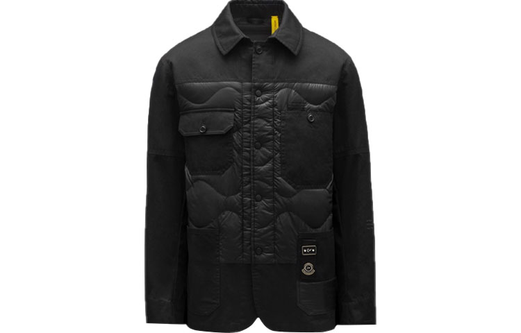 

MONCLER GENIUS Фрагмент Дизайн X Хироси Фудзивара ФРГМТ Пуховик Мужской Черный, Black