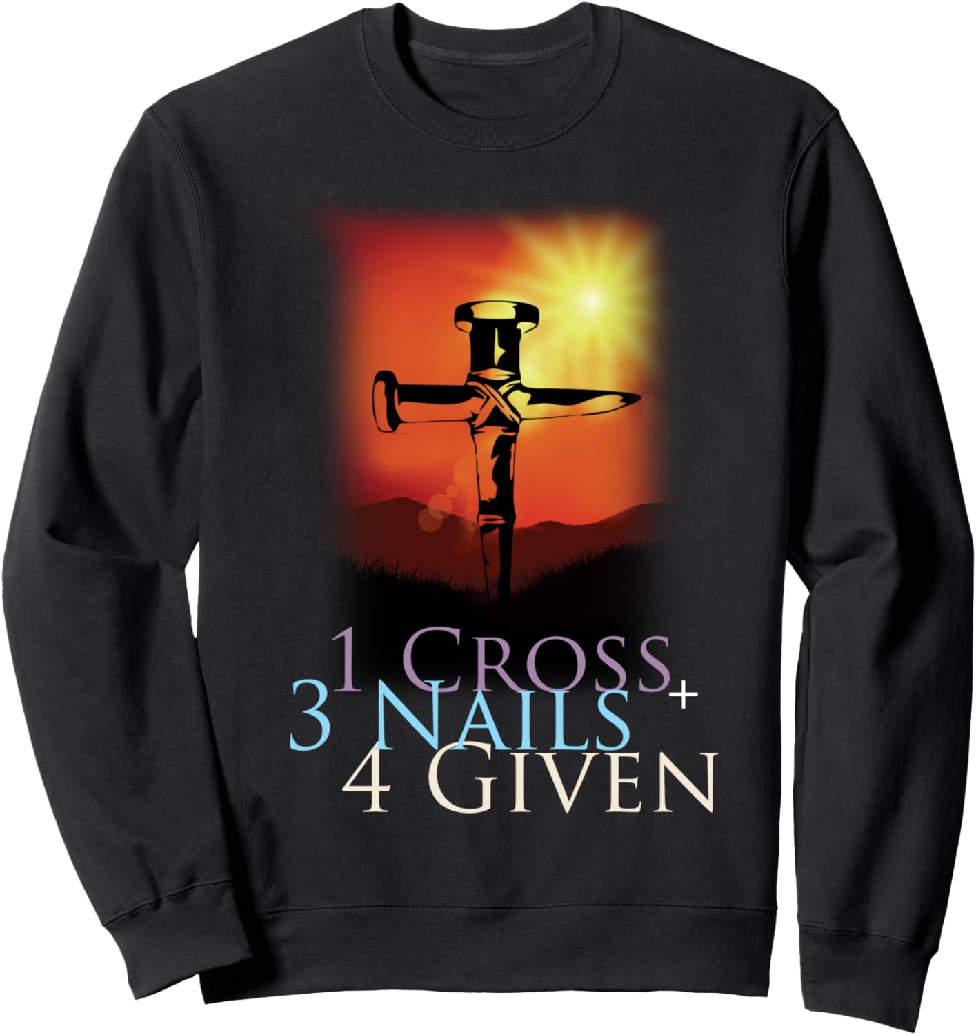 

Толстовка с надписью «Given» (для христиан), черная Cross + 3 Nails = 4 Given T-Shirt Shop, Черный, Толстовка с надписью «Given» (для христиан), черная Cross + 3 Nails = 4 Given T-Shirt Shop