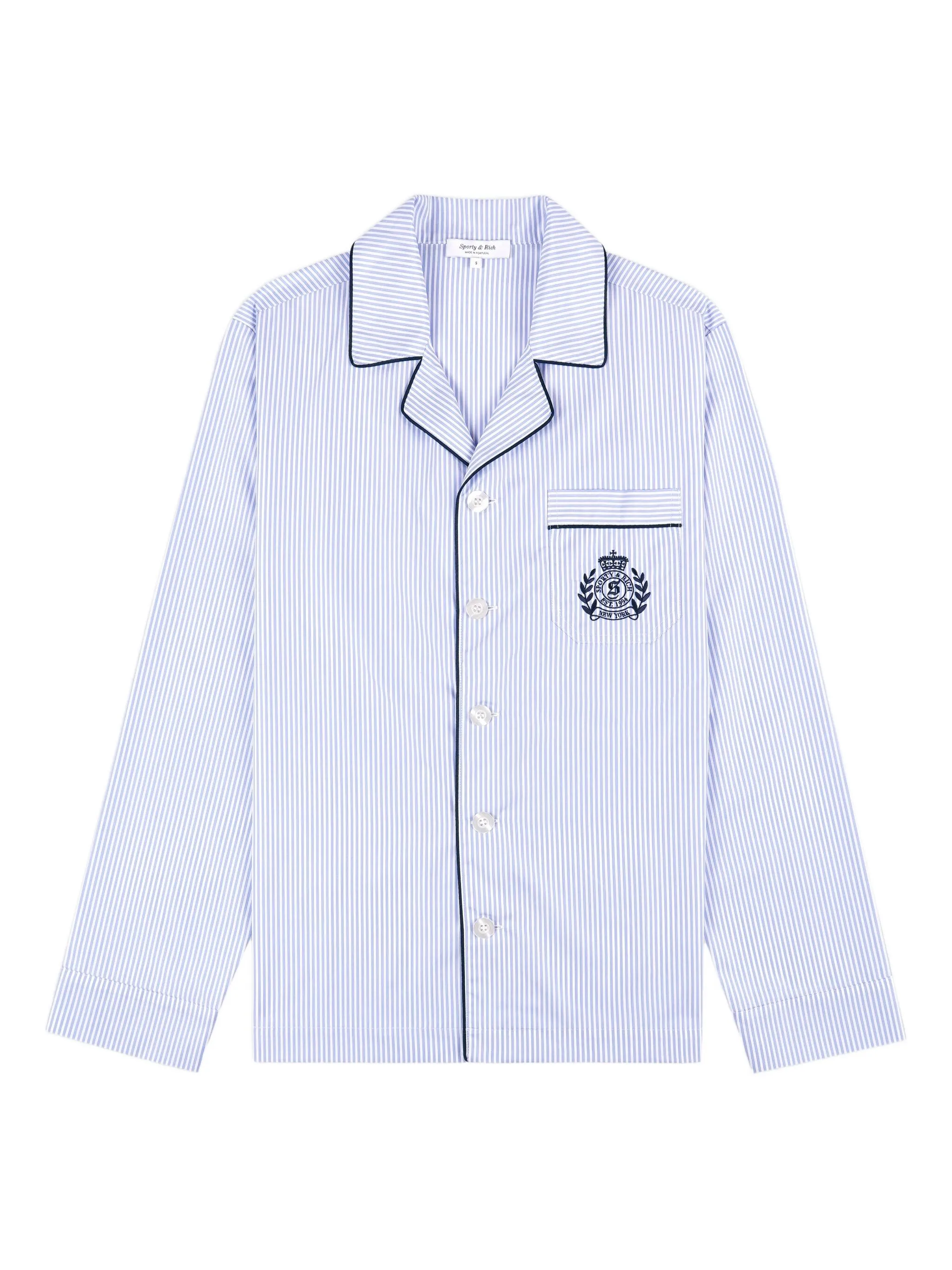 

Топ в полоску Sporty & Rich, синий