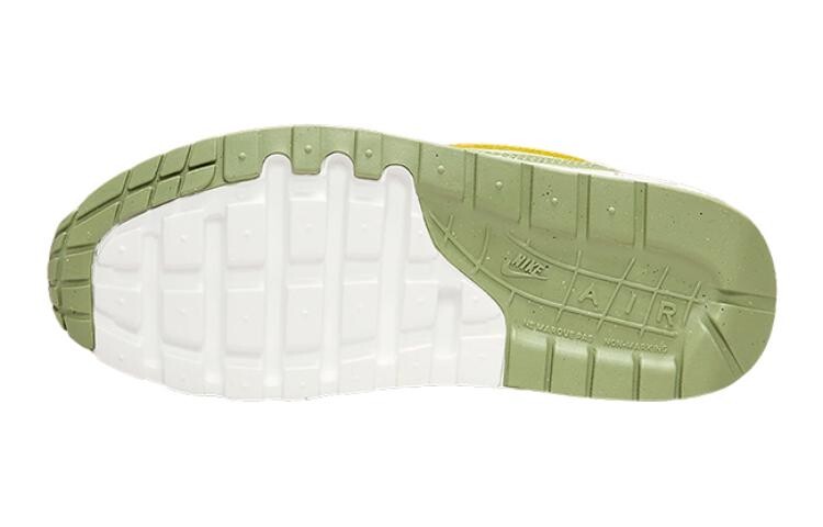 Nike Air Max 1 Kids Стильная обувь для детей, кислотно-желтый — фото 4