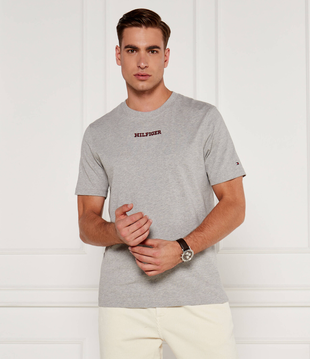 

Футболка Tommy Hilfiger Regular Fit, серый