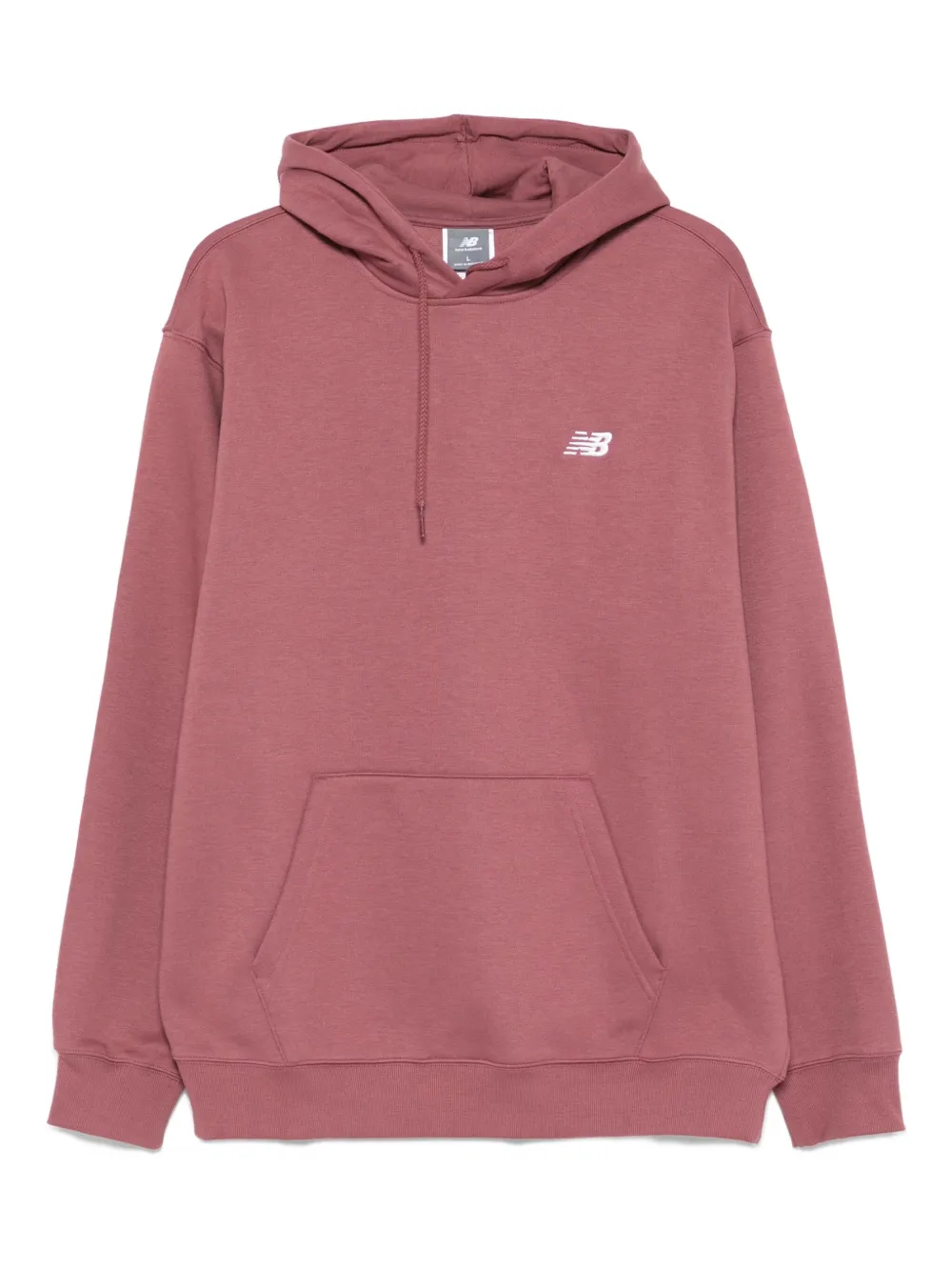 

Худи с вышитым логотипом NEW BALANCE, красный