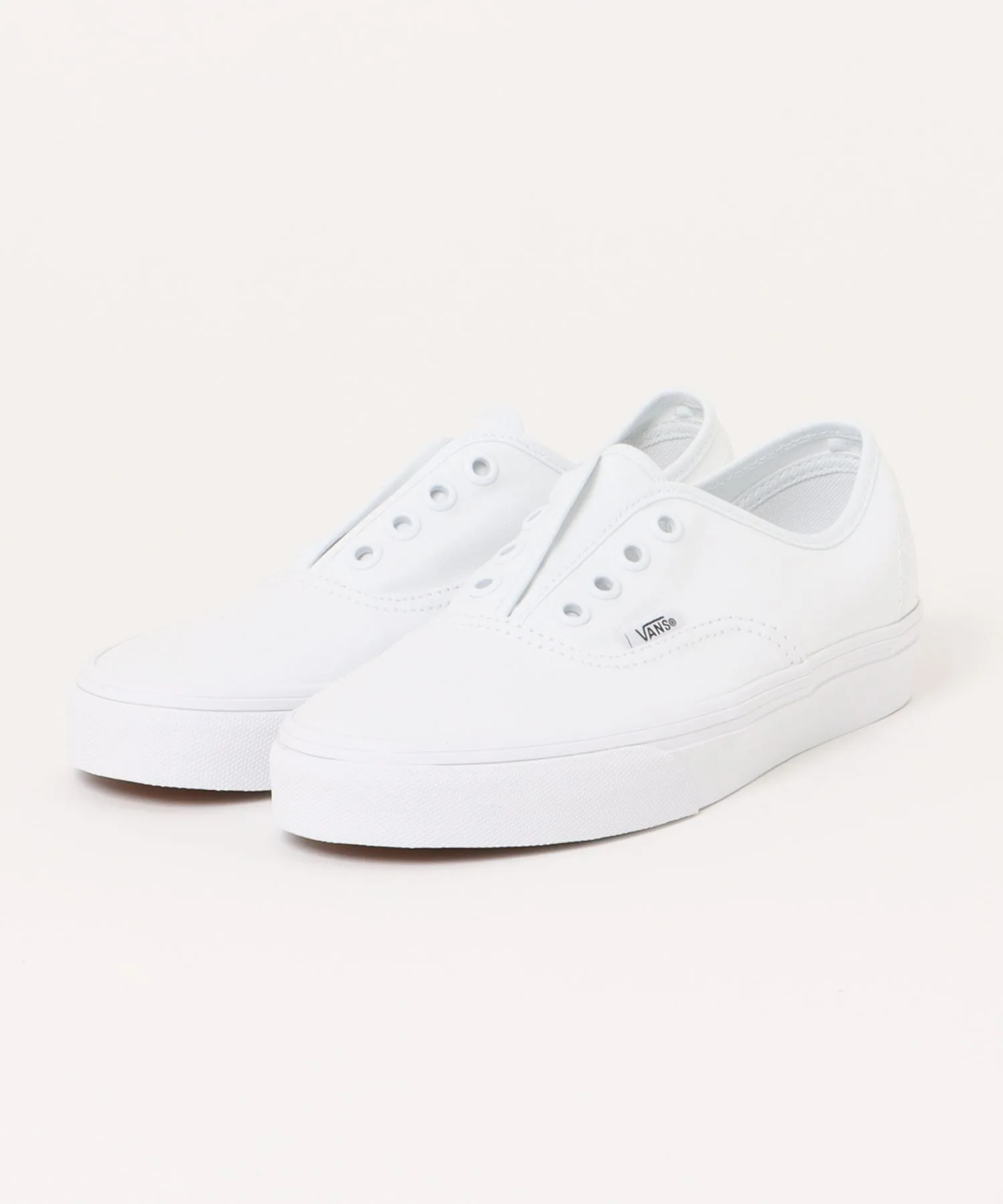Мужские кроссовки без шнурков VANS AUTHENTIC GORE VN000VA9WWW белые