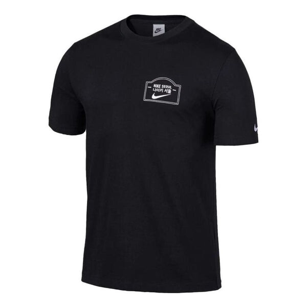 

Футболка Nike Seoul Street Cart T-Shirt 'Black', черный