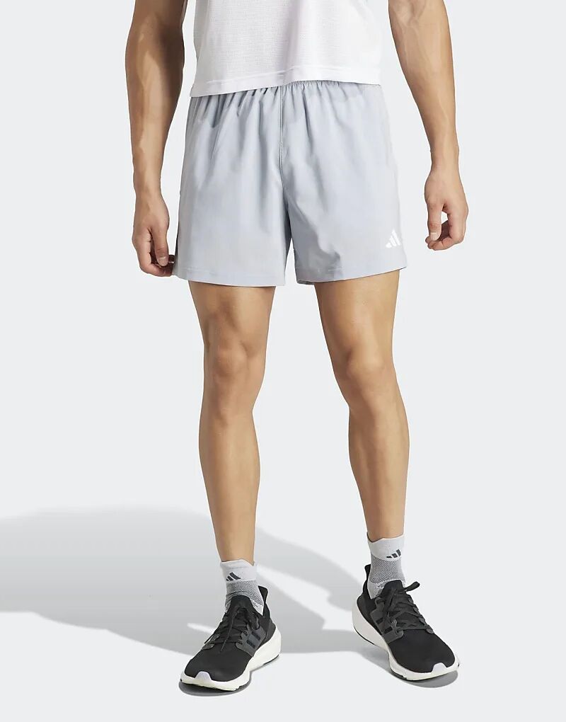 

adidas Running Шорты для бега в цвете Halo Silver Adidas Performance