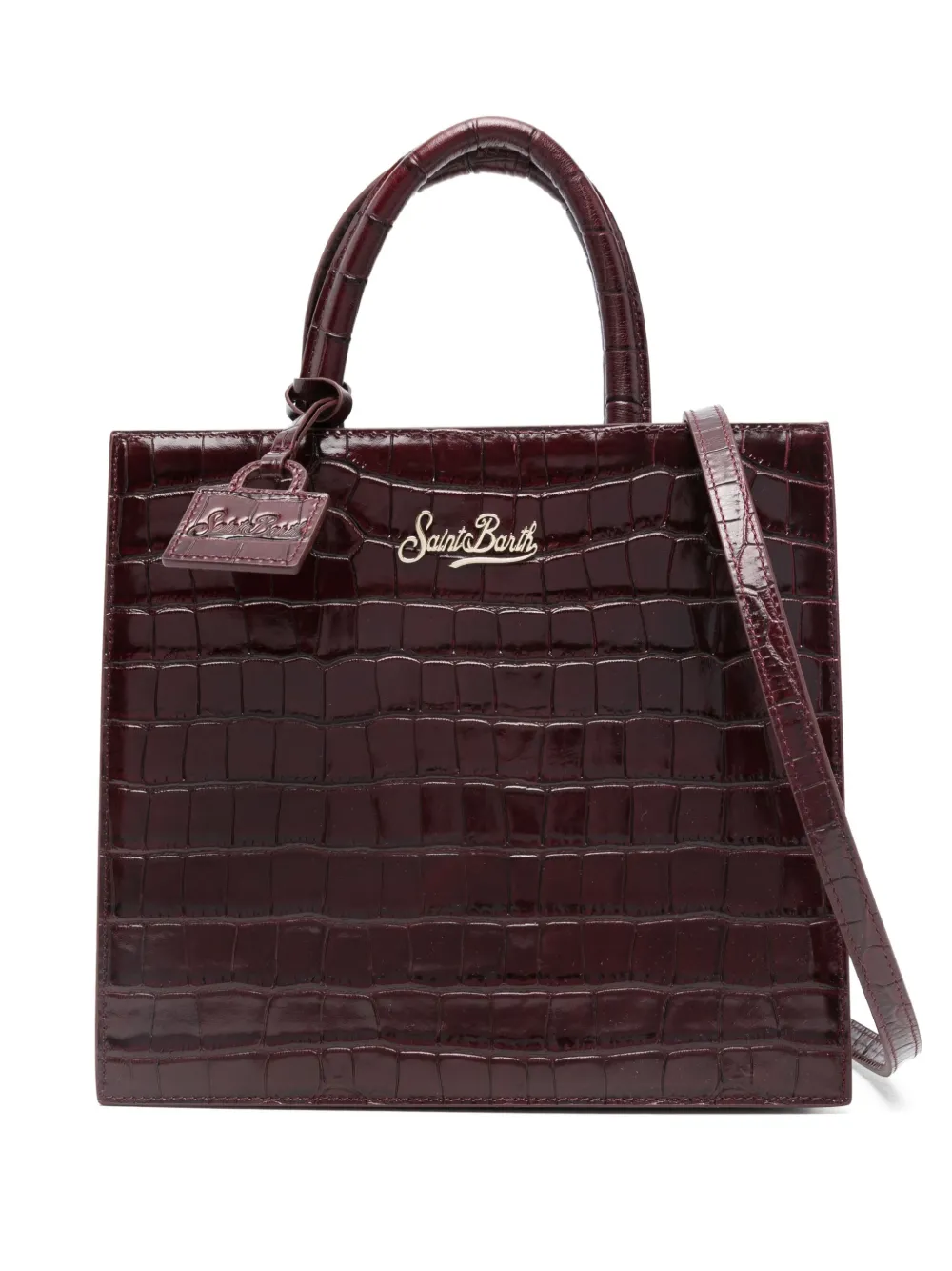 

Сумка-тоут Shop среднего размера Mc2 Saint Barth, красный