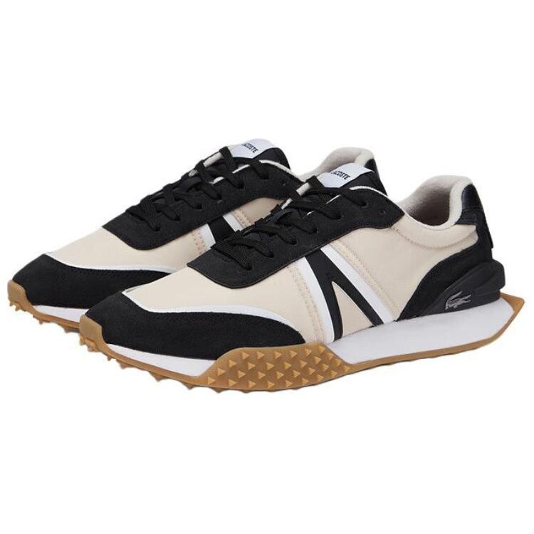Кроссовки мужские Lifestyle Shoes Men Low-Top Lacoste, черный — фото 3