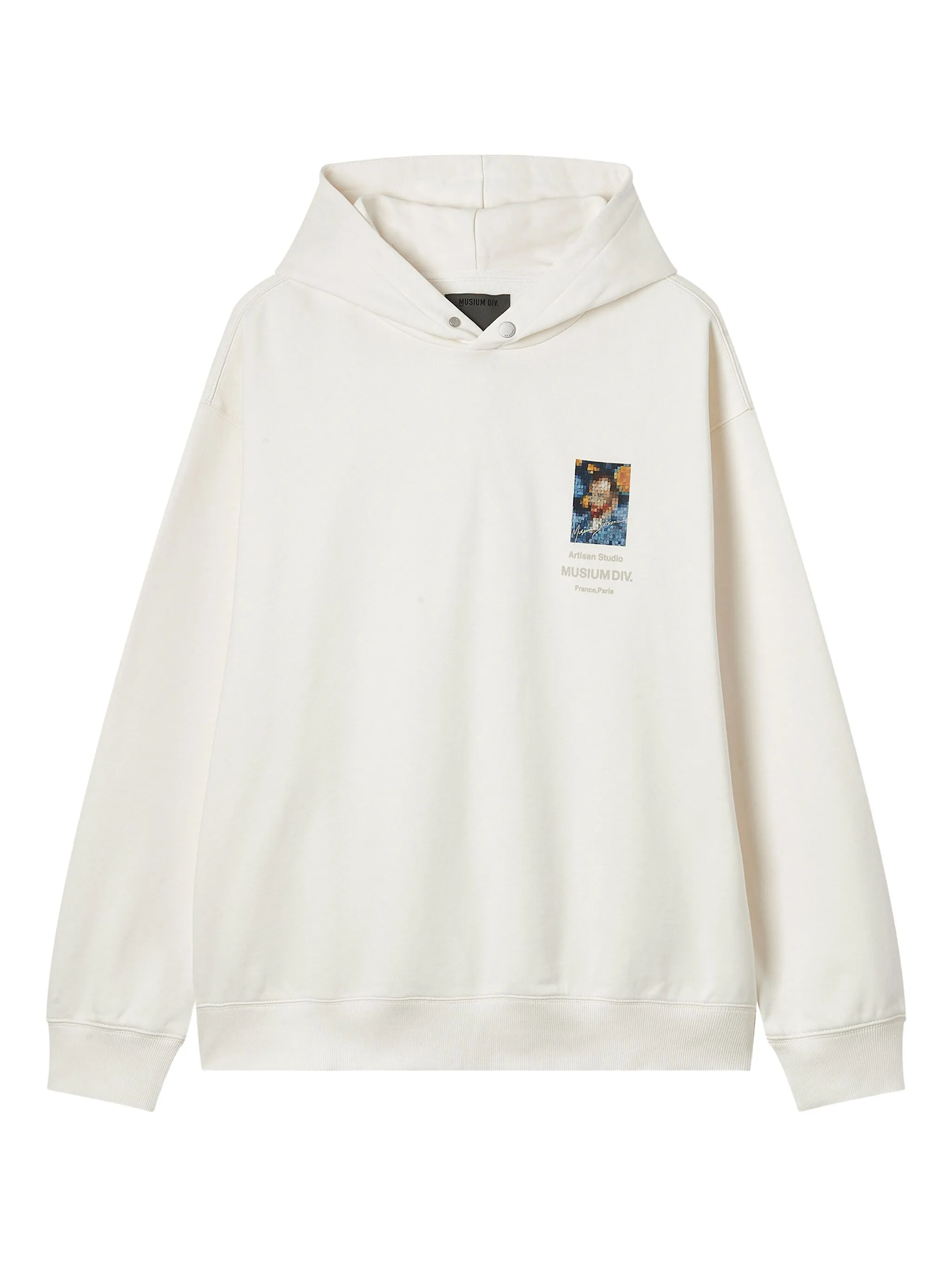 

Худи с принтом Musium Div., белый