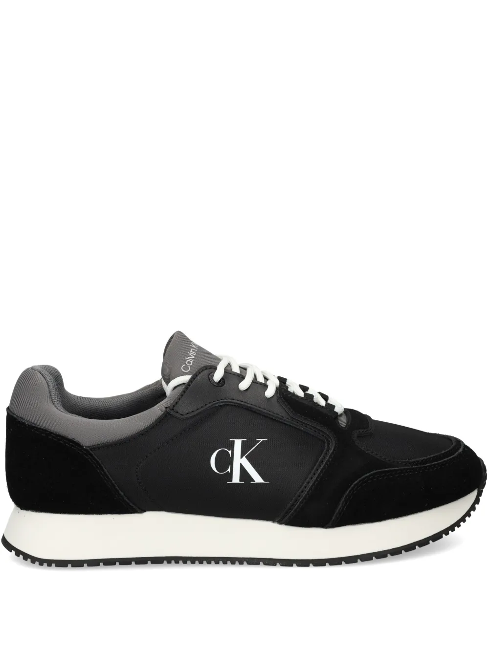 

Кроссовки со вставками Calvin Klein Jeans, черный