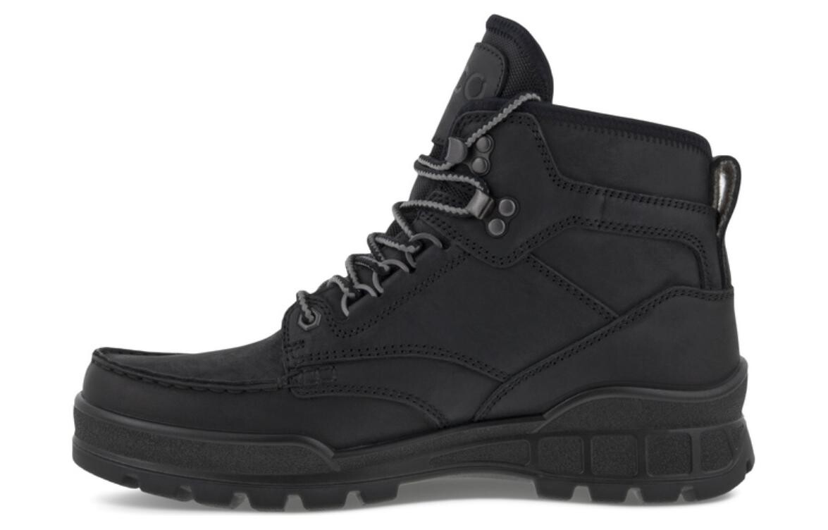 

Кроссовки ecco Lifestyle Shoes Men Mid-top Black, черный