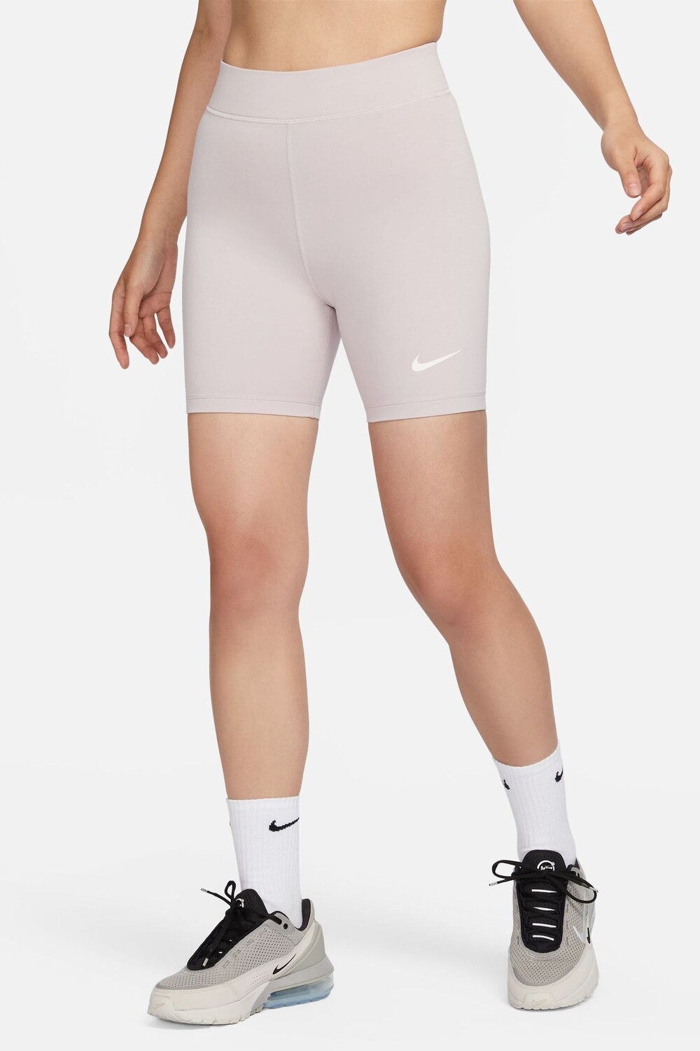 

Классические велосипедные шорты с высокой талией 8 дюймов Nike, розовый