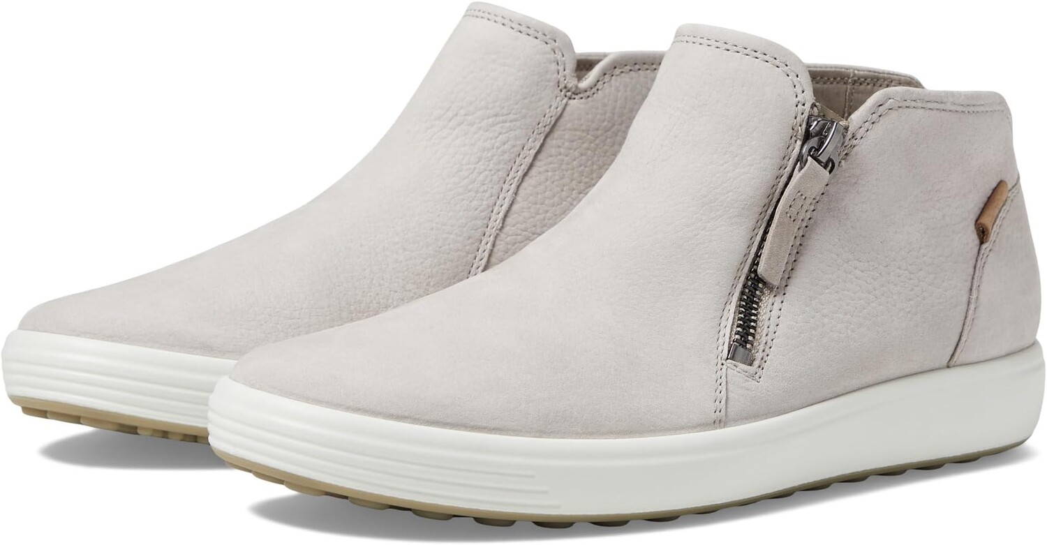 

Кроссовки Soft 7 Low Cut Zip Bootie ECCO, цвет Grey Rose, Серый, Кроссовки Soft 7 Low Cut Zip Bootie ECCO, цвет Grey Rose